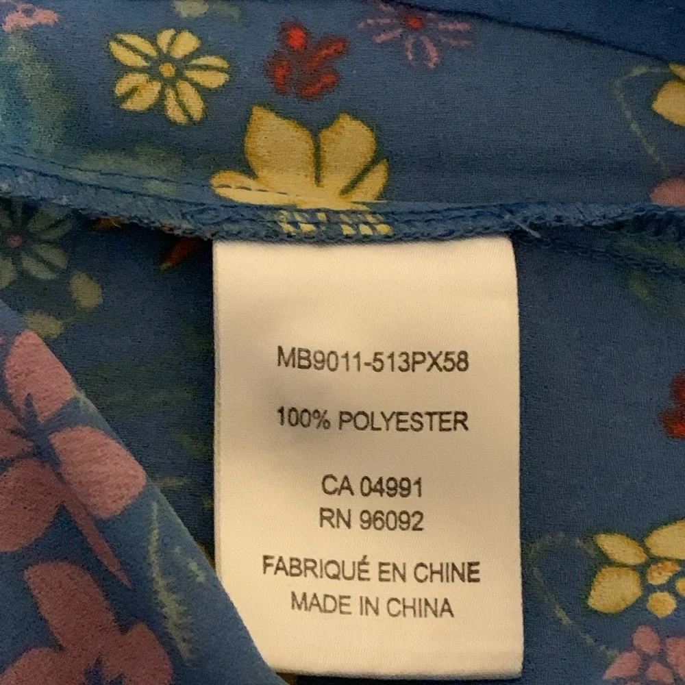 DALIA Floral Top size Medium - Picture 13 of 13